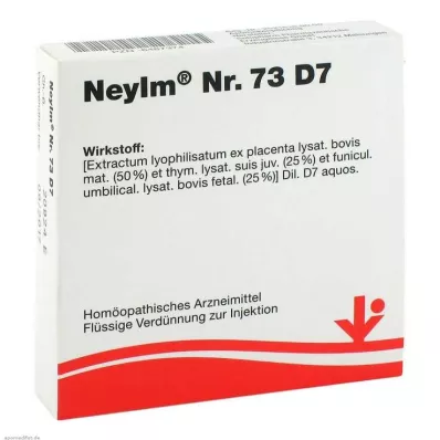 NEYIM Nr 73 D 7 ampułek, 5 x 2 ml
