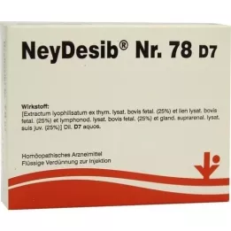 NEYDESIB Nr 78 D 7 ampułek, 5 x 2 ml