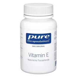 PURE ENCAPSULATIONS Witamina E w kapsułkach, 90 kapsułek