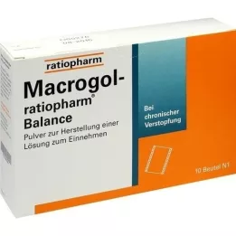 MACROGOL-ratiopharm Balance Plv.z.H.e.L.z.Einn., 10 szt