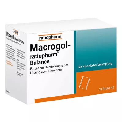 Macrogol ratiopharm Balance proszek do stosowania doustnego H.e. rozwiązanie, 30 szt Macrogol ratiopharm Balance proszek do stosowania doustnego H.e. rozwiązanie, 30 szt