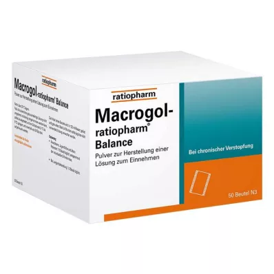 MACROGOL-ratiopharm Balance Plv.z.H.e.L.z.Einn., 50 szt