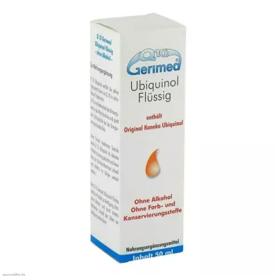 Q10 Gerimed Ubichinol w płynie, 50 ml Q10 Gerimed Ubichinol w płynie, 50 ml