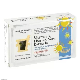 VITAMIN D3 PHARMA North 20 μg kapsułki, 120 szt