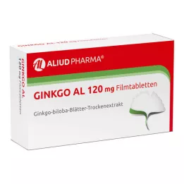 GINKGO AL Tabletki powlekane 120 mg, 30 szt