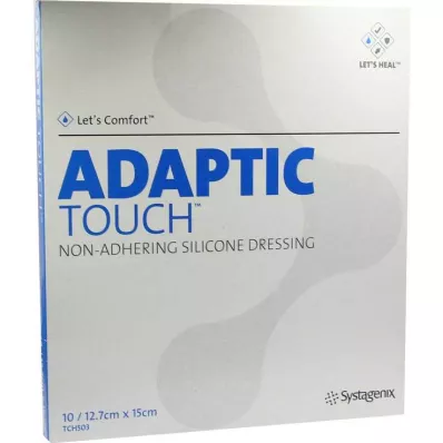 Adaptic Touch 12,7x15cm Non Adher.Sil.D.Wundgaze, 10 szt Adaptic Touch 12,7x15cm Non Adher.Sil.D.Wundgaze, 10 szt