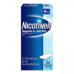 NICOTINELL Guma do żucia Cool Mint 4 mg, 24 szt