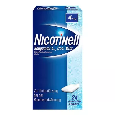 NICOTINELL Guma do żucia Cool Mint 4 mg, 24 szt