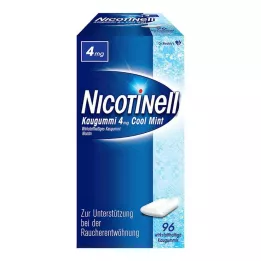 NICOTINELL Guma do żucia Cool Mint 4 mg, 96 szt