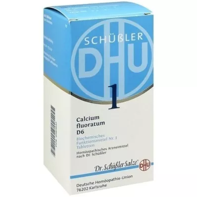 BIOCHEMIE DHU 1 Calcium fluoratum D 6 tabletek, 420 szt