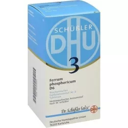 BIOCHEMIE DHU 3 Ferrum phosphoricum D 6 tabletek, 420 szt