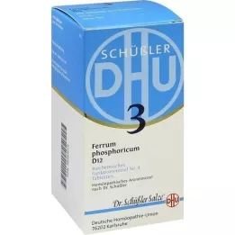 BIOCHEMIE DHU 3 Ferrum phosphoricum D 12 tabletek, 420 szt