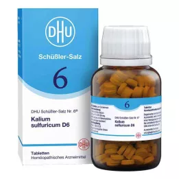 BIOCHEMIE DHU 6 tabletek Kalium sulphuricum D 6, 420 szt