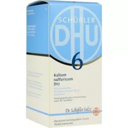 BIOCHEMIE DHU 6 Kalium sulphuricum D 12 tabletek, 420 szt