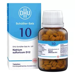 BIOCHEMIE DHU 10 Natrium sulphuricum D 12 tabletek, 420 szt