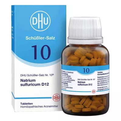 BIOCHEMIE DHU 10 Natrium sulphuricum D 12 tabletek, 420 szt