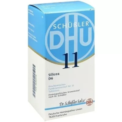 BIOCHEMIE DHU 11 tabletek Silicea D 6, 420 szt