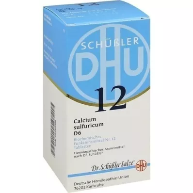 BIOCHEMIE DHU 12 tabletek Calcium sulphuricum D 6, 420 szt