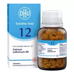 BIOCHEMIE DHU 12 tabletek Calcium sulphuricum D 6, 420 szt