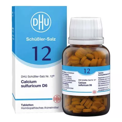 BIOCHEMIE DHU 12 tabletek Calcium sulphuricum D 6, 420 szt
