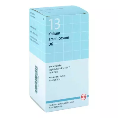 BIOCHEMIE DHU 13 Kalium arsenicosum D 6 tabletek, 420 szt