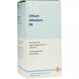 BIOCHEMIE DHU 16 tabletek Lithium chloratum D 6, 420 szt