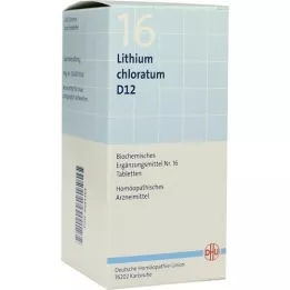 BIOCHEMIE DHU 16 Lithium chloratum D 12 tabletek, 420 szt