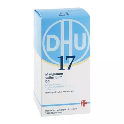 BIOCHEMIE DHU 17 Manganum sulphuricum D 6 tabletek, 420 szt