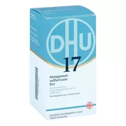 BIOCHEMIE DHU 17 Manganum sulphuricum D 12 tbl, 420 szt