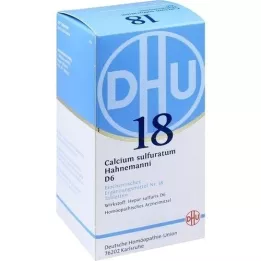 BIOCHEMIE DHU 18 tabletek Calcium sulphuratum D 6, 420 szt