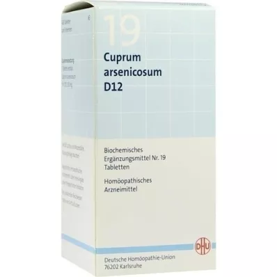 BIOCHEMIE DHU 19 Cuprum arsenicosum D 12 tabletek, 420 szt