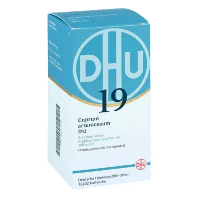 BIOCHEMIE DHU 19 Cuprum arsenicosum D 12 tabletek, 420 szt