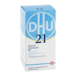 BIOCHEMIE DHU 21 Zincum chloratum D 6 tabletek, 420 szt
