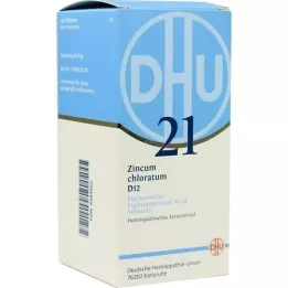 BIOCHEMIE DHU 21 Zincum chloratum D 12 tabletek, 420 szt