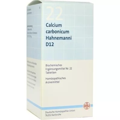 BIOCHEMIE DHU 22 Calcium carbonicum D 12 tabletek, 420 szt