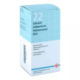 BIOCHEMIE DHU 22 Calcium carbonicum D 12 tabletek, 420 szt