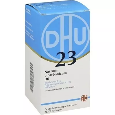 BIOCHEMIE DHU 23 Natrium bicarbonicum D 6 tbl, 420 szt
