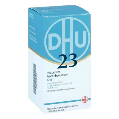 BIOCHEMIE DHU 23 Natrium bicarbonicum D 12 tbl, 420 szt