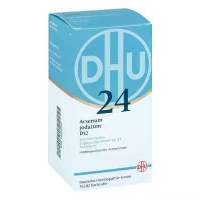 BIOCHEMIE DHU 24 Arsenum jodatum D 12 tabletek, 420 szt
