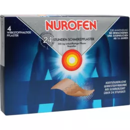 NUROFEN 24-godzinny plaster przeciwbólowy 200 mg, 4 szt