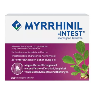 MYRRHINIL INTEST Tabletki powlekane, 200 szt