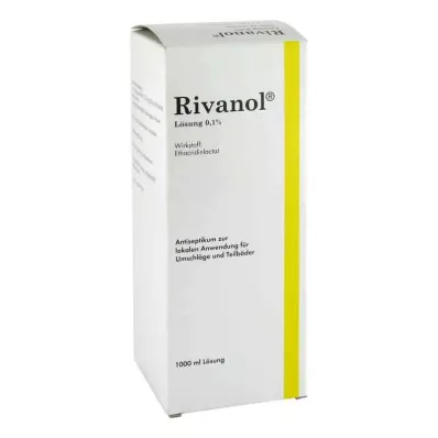Roztwór Rivanolu 0,1% (1000 ml) Roztwór Rivanolu 0,1% (1000 ml)