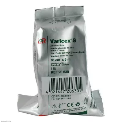 VARICEX S Opatrunek z pasty cynkowej 10 cmx5 m, 1 szt