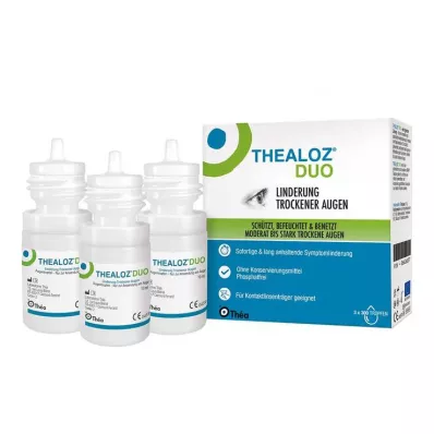 THEALOZ Krople do oczu Duo, 3 x 10 ml THEALOZ Krople do oczu Duo, 3 x 10 ml