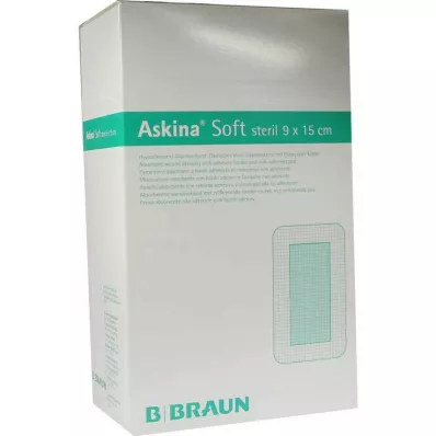 Askina Miękki opatrunek na rany 9x15, 40 szt Askina Miękki opatrunek na rany 9x15, 40 szt