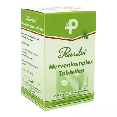 PRESSELIN Tabletki Nerve Complex, 200 szt
