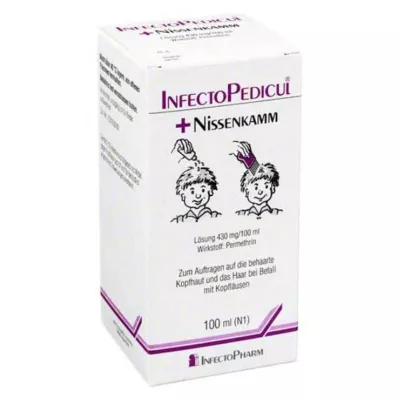 INFECTOPEDICUL Roztwór + grzebień nitkowy, 100 ml