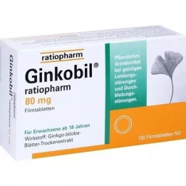 GINKOBIL-ratiopharm 80 mg tabletki powlekane, 120 szt