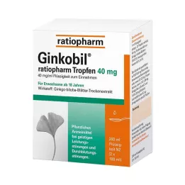 GINKOBIL-ratiopharm krople 40 mg, 200 ml