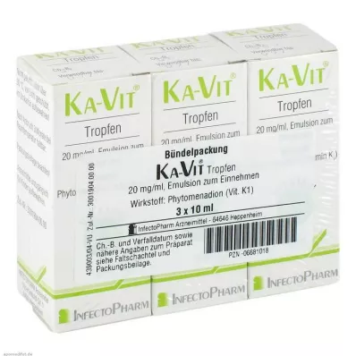 KA VIT Krople, 3 x 10 ml